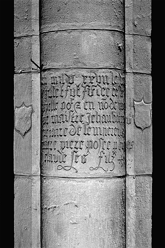 plaque commémorative de la chapelle des Boutechoux