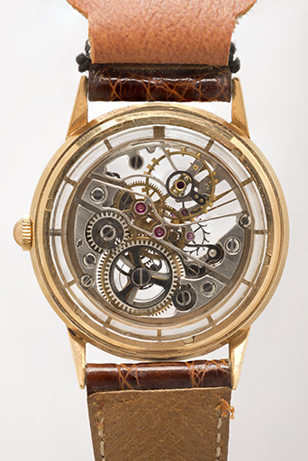 montre-bracelet mécanique (montre-squelette pour homme)