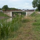 pont routier isolé (canal de Bourgogne)