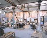 les machines de l'atelier de menuiserie