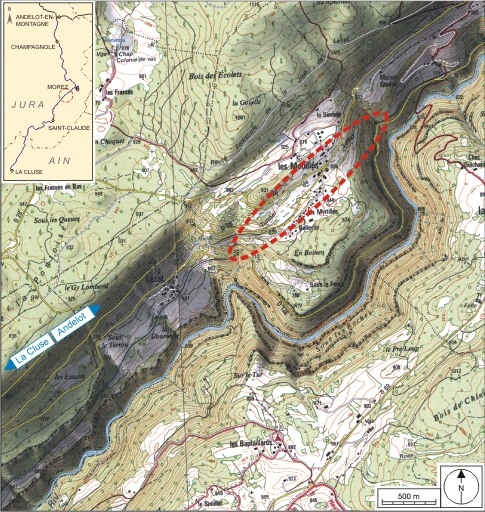 murs de soutènement, viaduc de la Culée et tunnel dit souterrain de la Gouille aux Cerfs (voie ferrée Andelot - La Cluse)