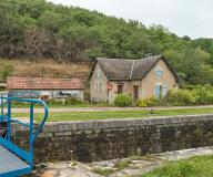 site de l'écluse 10 du versant Seine, dite du Patureau Velain (canal du Nivernais)