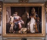 tableau (tableau d'autel) : le miracle de saint Hugues, numéro d'inventaire : 87 GHD 0767