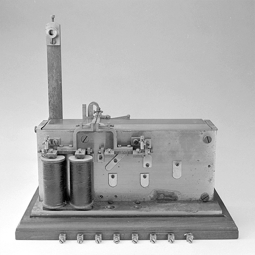 convertisseur électrique et instrument d'enregistrement (récepteur télégraphique Fénon n° 34)