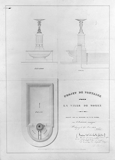 les fontaines et lavoirs de la ville de Morez