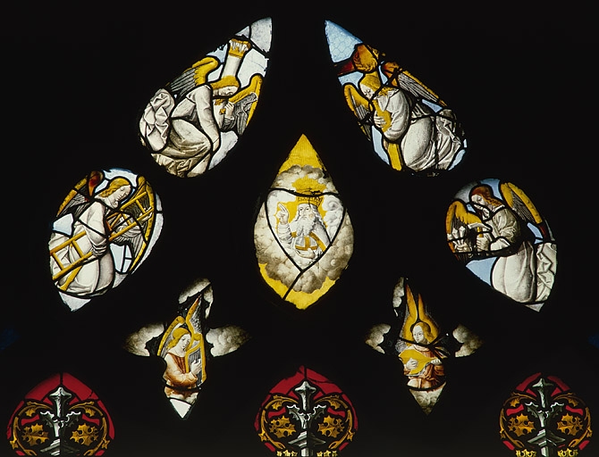 vitraux de l'église Saint-Hilaire