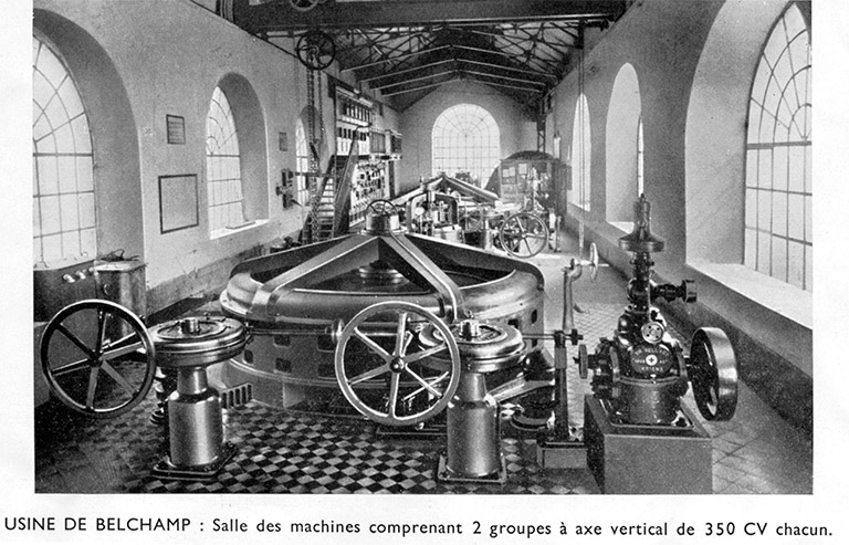 centrale hydroélectrique de Belchamp