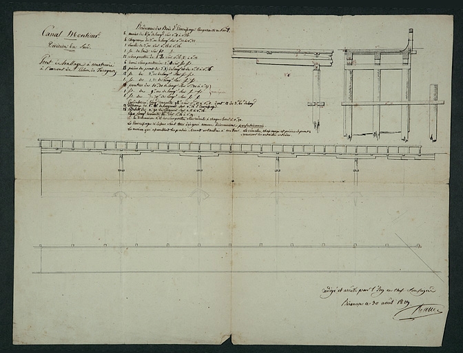 site d'écluse n° 51 de Tarragnoz (canal du Rhône au Rhin)