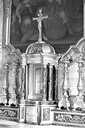 tabernacle et 6 chandeliers d'autel