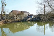 moulin de Branges, dit moulin Bernigaud ; minoterie ; usine de production d'électricité (paysages et activités liés à la Seille canalisée)
