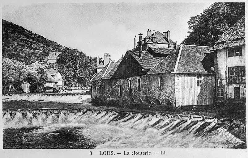 forges de Lods, actuellement centrale hydroélectrique