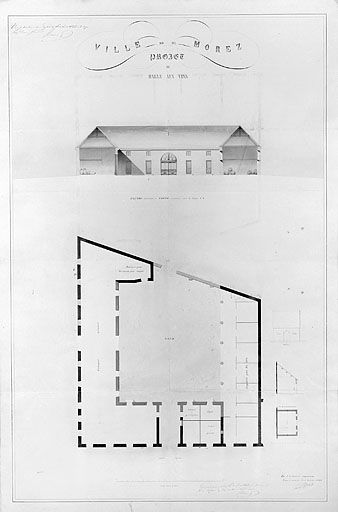 hôtel de ville, groupe scolaire, école professionnelle, tribunal, musée