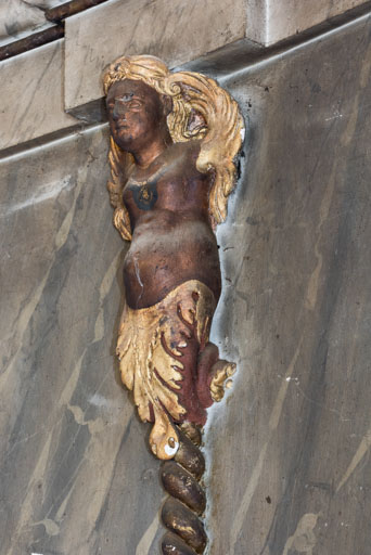 le décor du théâtre (peinture monumentale et reliefs)