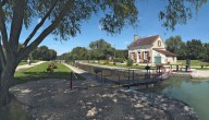 site de l'écluse 110 du versant Yonne, dite de Duchy (canal de Bourgogne)