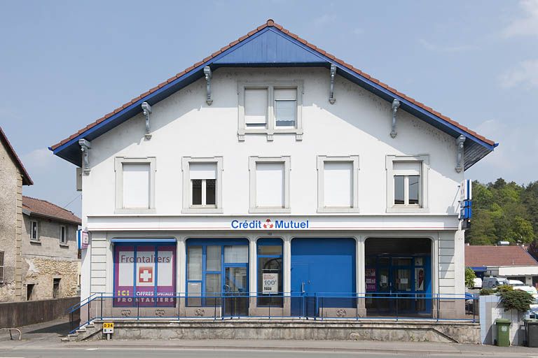 magasin coopératif la Fraternelle, actuellement banque
