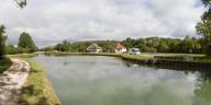 gare d'eau ; bassin du port de Grandchamp (canal de Bourgogne)