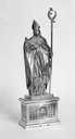 statuette-reliquaire : saint Aignan