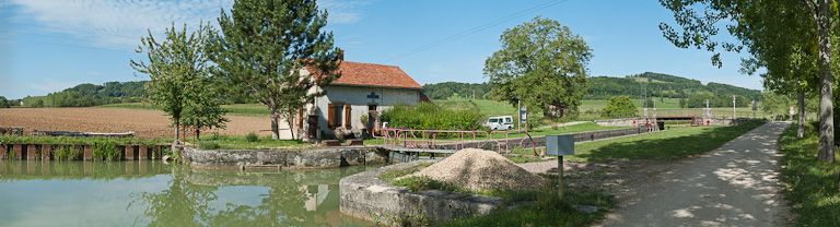 site de l'écluse 35 du versant Yonne, dite de Chassey 5ème (canal de Bourgogne)