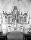 autel, tabernacle et retable (ensemble du maître-autel)