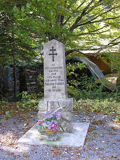 monument commémoratif dédié à Philippe Ferrez