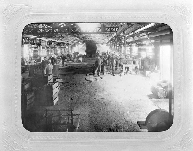 usine de transformation des métaux dite forges de la Serve