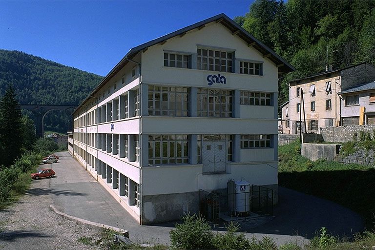usine d'horlogerie Odo, puis usine de lunetterie Lux de Morez