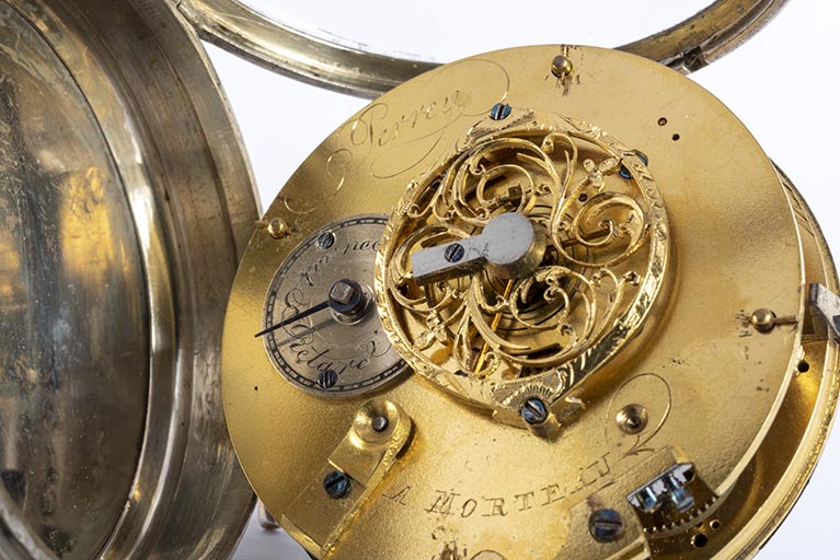 montre de gousset mécanique Perrey